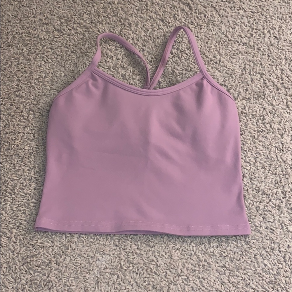 Lululemon power Y tank cropped